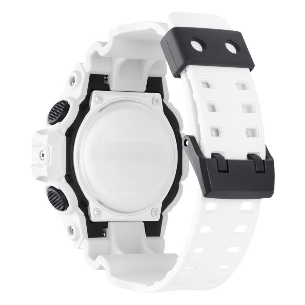 黑色表盘白表带男士腕表, 54mm商品第4张图片规格展示