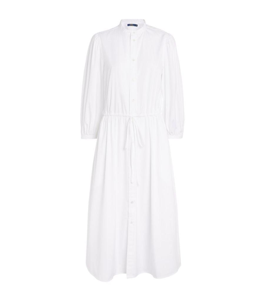 商品Ralph Lauren|Cotton Midi Dress,价格¥2028,第1张图片