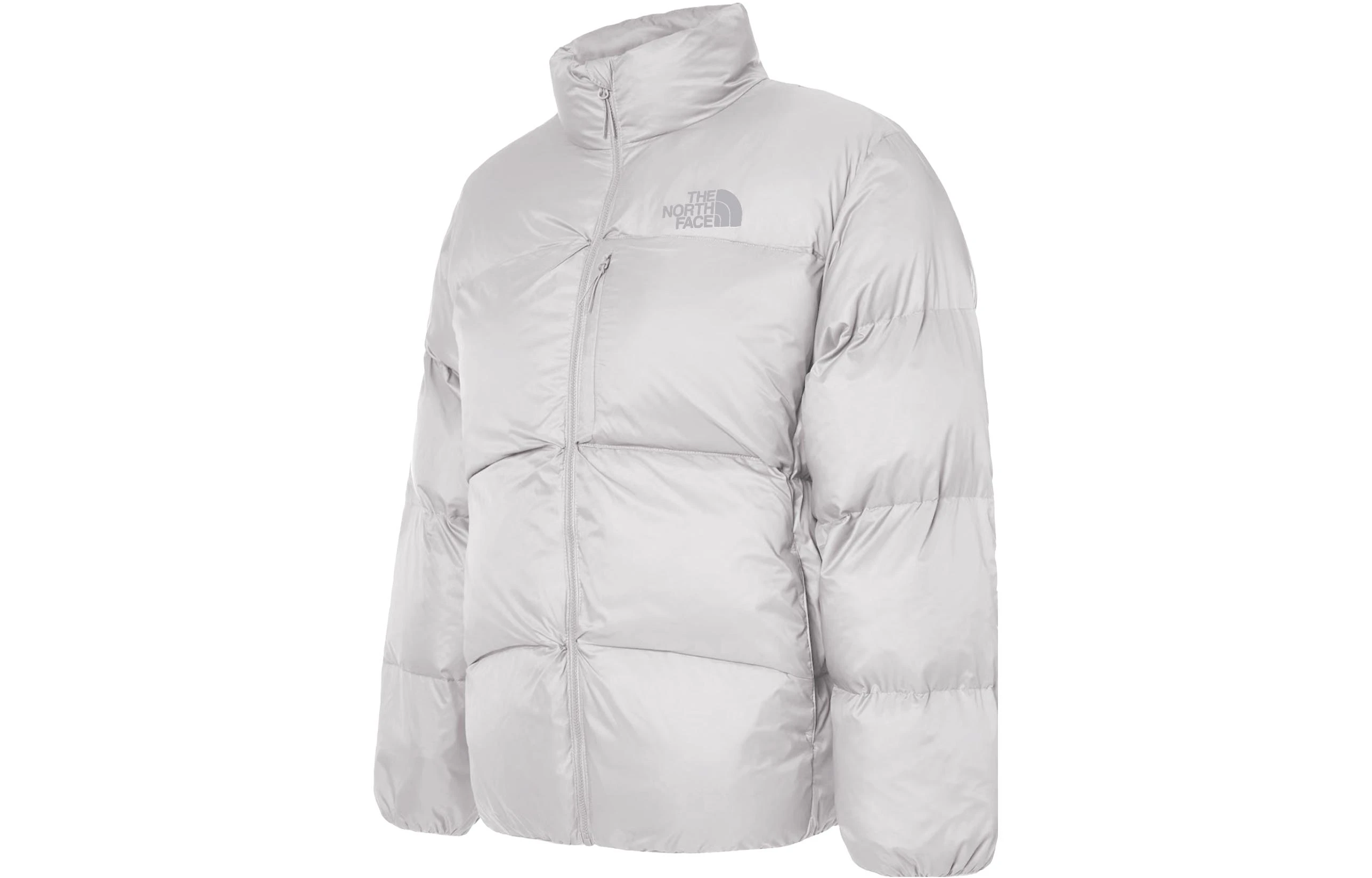 商品[国内直发] The North Face|[预售3天]北面 VERMONT ON-BALL JACKET 品牌Logo字母印花立领休闲面包棉服 男女同款 微卡其色,价格¥1527,第4张图片详细描述