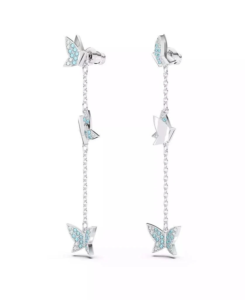 商品Swarovski|Crystal Butterfly Lilia Drop Earrings,价格¥624,第4张图片详细描述