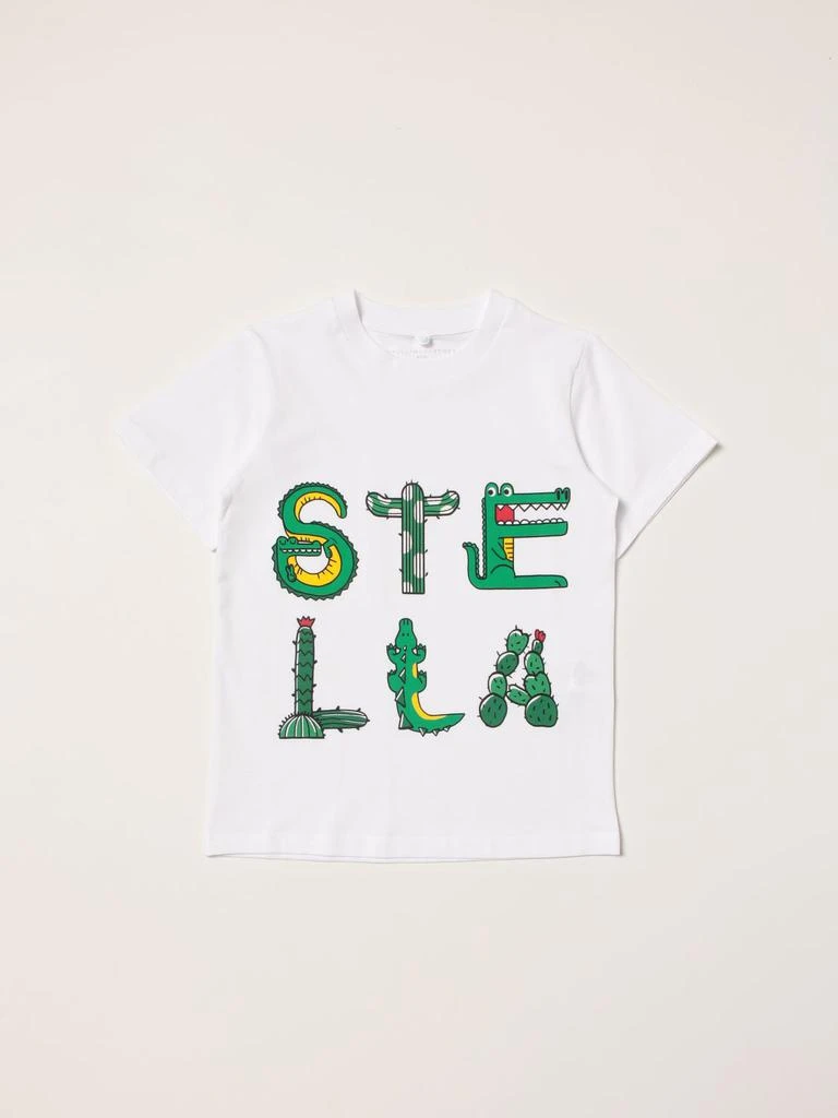 商品Stella McCartney|Stella McCartney organic cotton T-shirt with graphic print,价格¥517,第1张图片