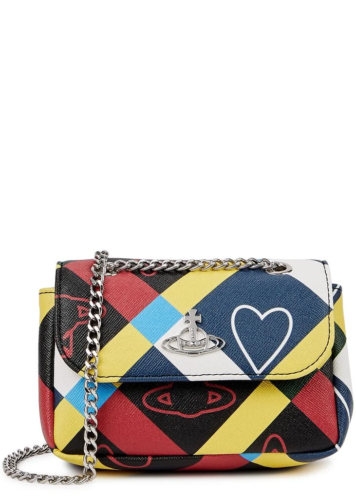 商品Vivienne Westwood|Printed faux leather cross-body bag,价格¥1168,第1张图片