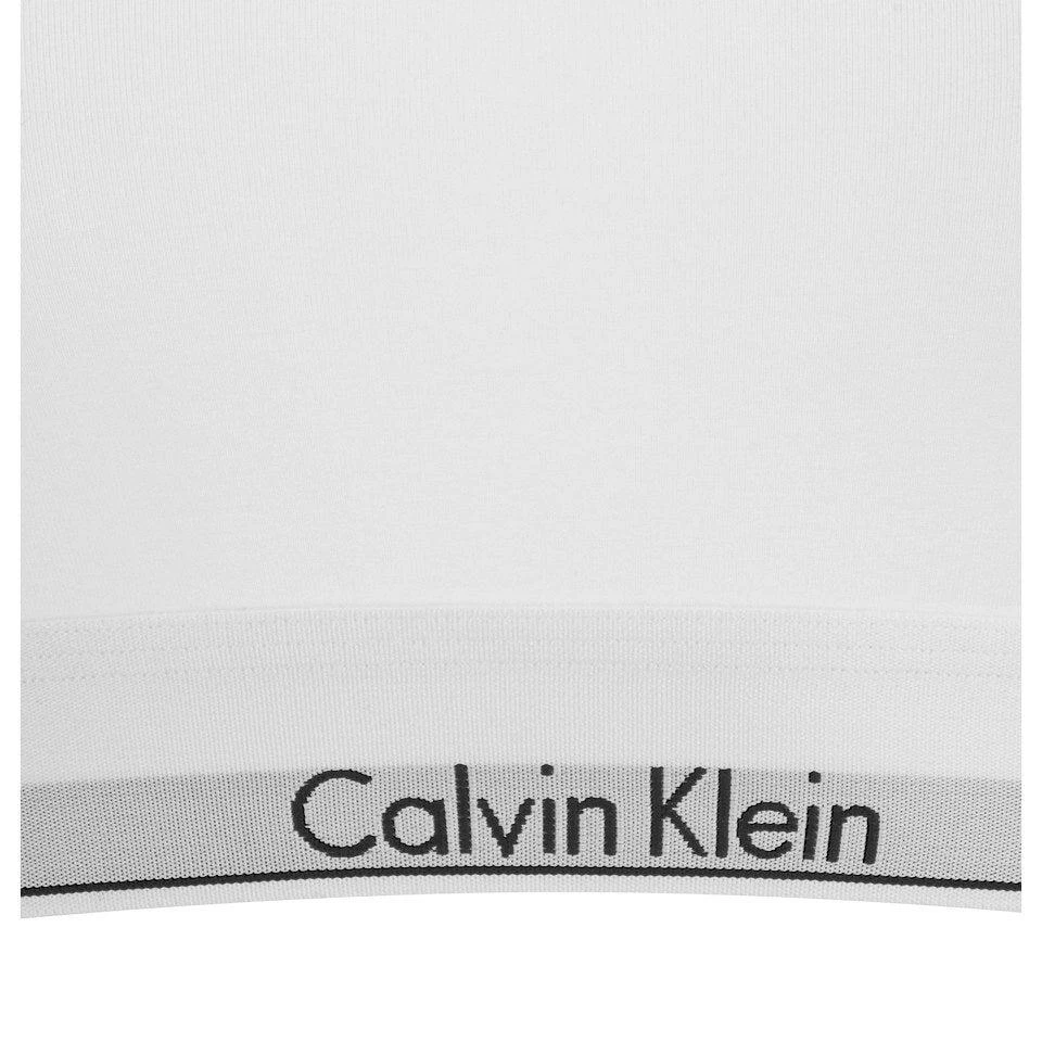 商品Calvin Klein|Calvin Klein Women's Modern Cotton Bralette - White,价格¥341,第5张图片详细描述