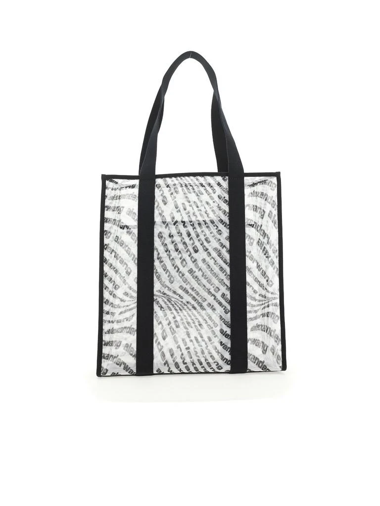 商品Alexander Wang|Alexander Wang The Freeze Logo Mesh Large Tote Bag,价格¥2754,第1张图片