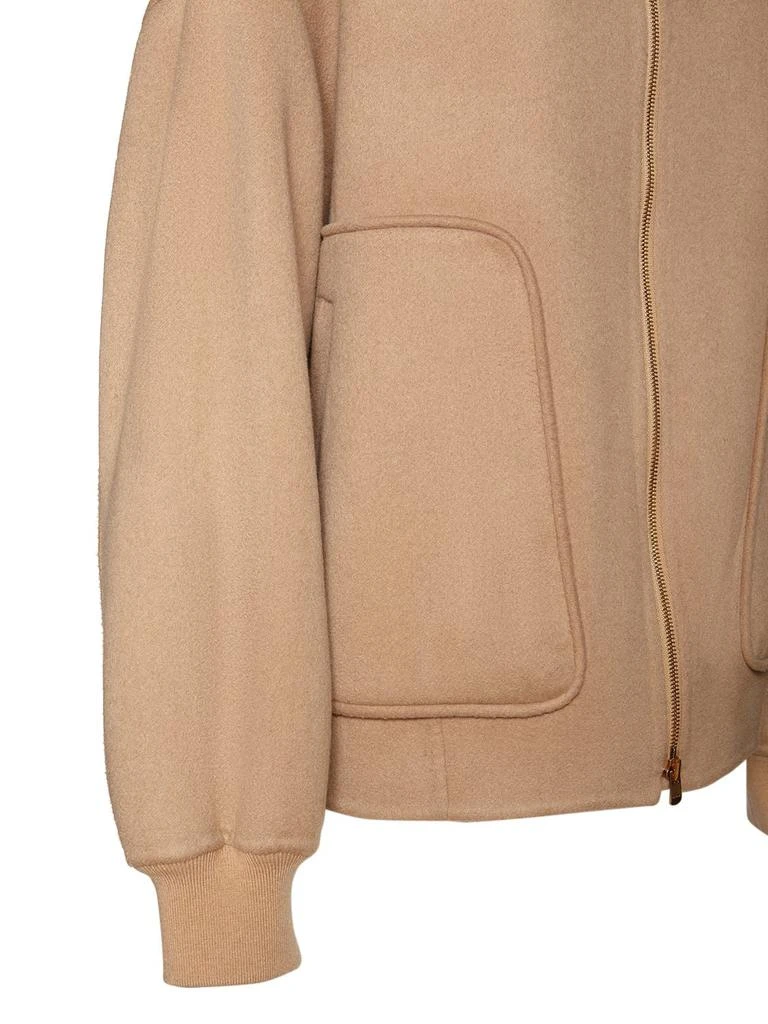 商品AGNONA|Double Cashmere Bomber Jacket,价格¥11102,第1张图片详细描述