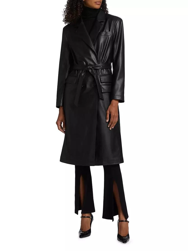 商品AG Jeans|Emrata X Ag Valentina Classic Fit Belted Coat,价格¥3279,第3张图片详细描述