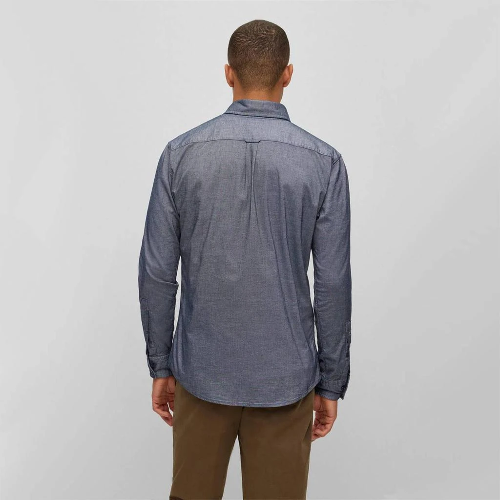 商品Hugo Boss|BOSS Orange Mabsoot_2 Cotton-Blend Shirt,价格¥437,第3张图片详细描述
