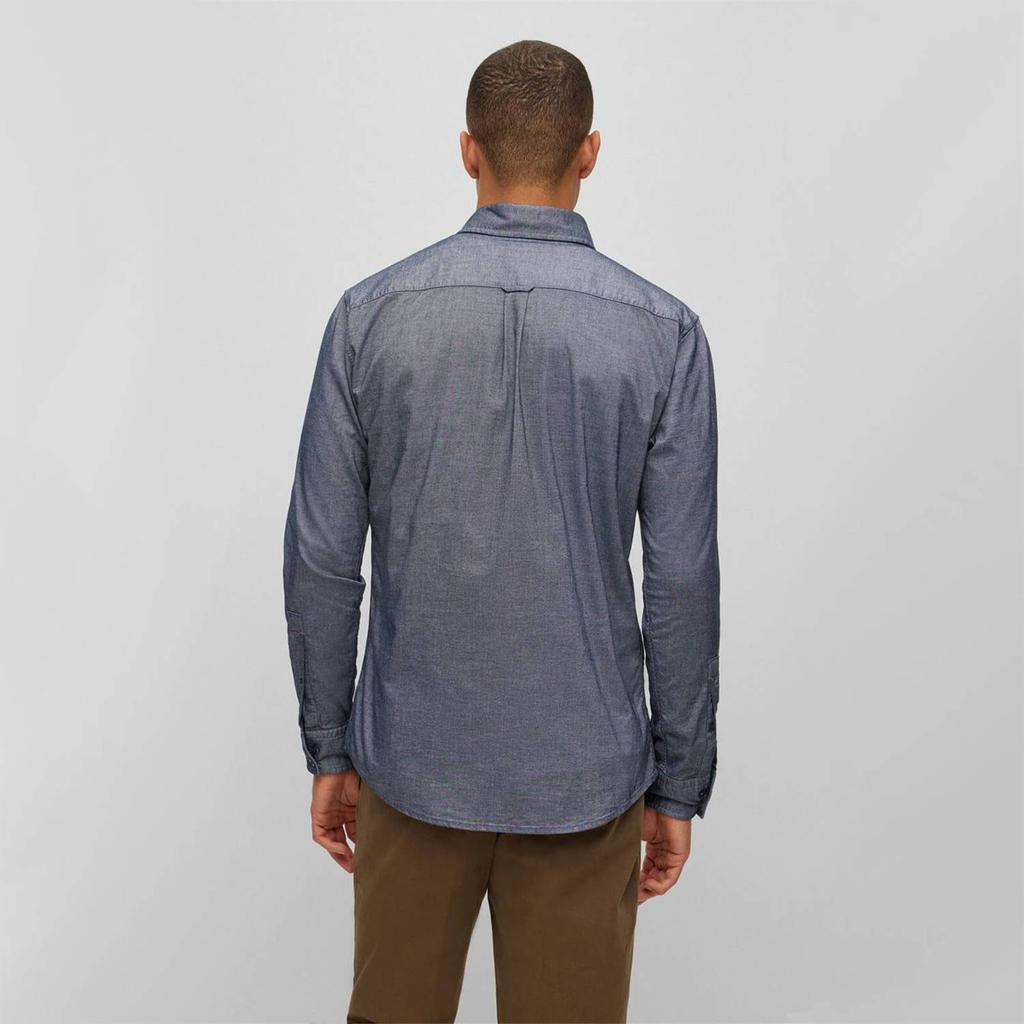 商品Hugo Boss|BOSS Orange Men's Mabsoot_2 Shirt - Dark Blue,价格¥778,第5张图片详细描述