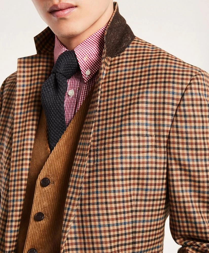 商品Brooks Brothers|Madison Fit Multi-Check Sport Coat,价格¥2036,第3张图片详细描述