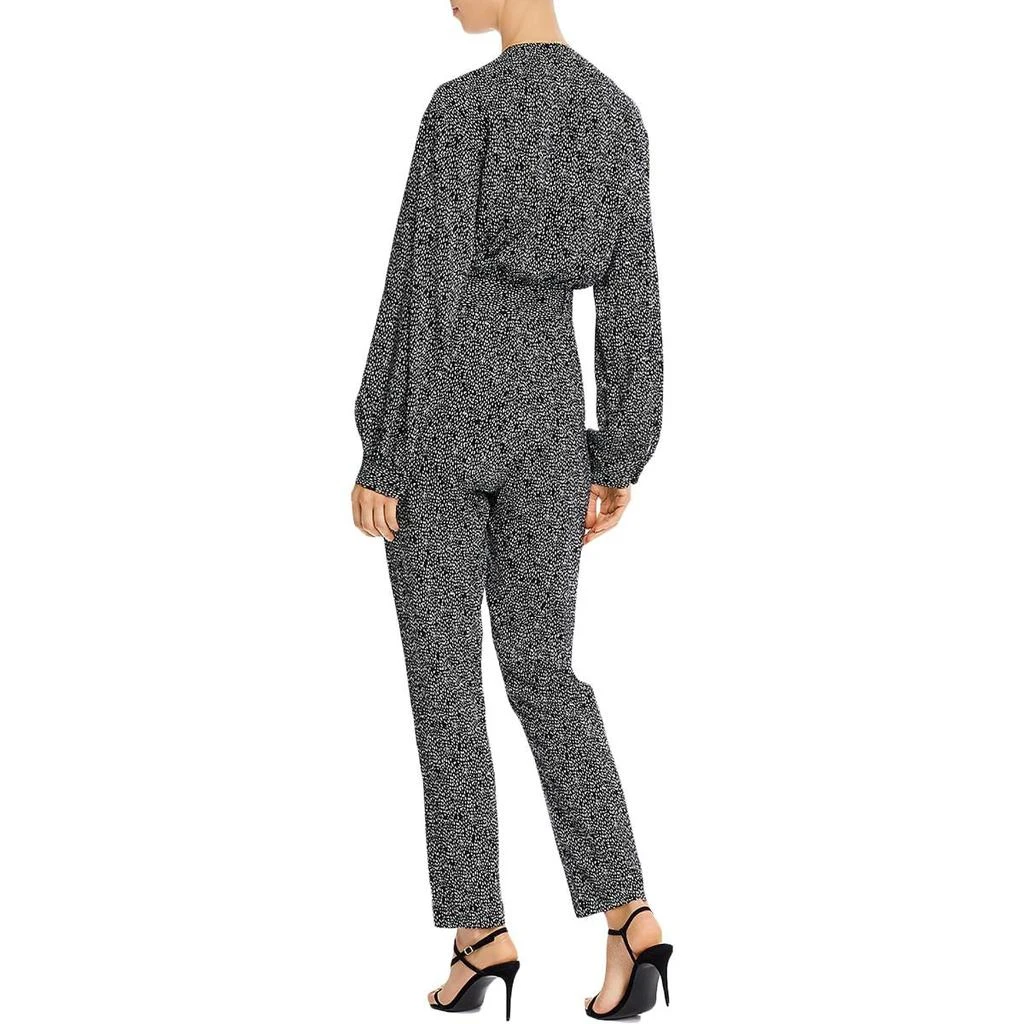 商品AQUA|Aqua Womens Belted Crossover Jumpsuit,价格¥107,第3张图片详细描述