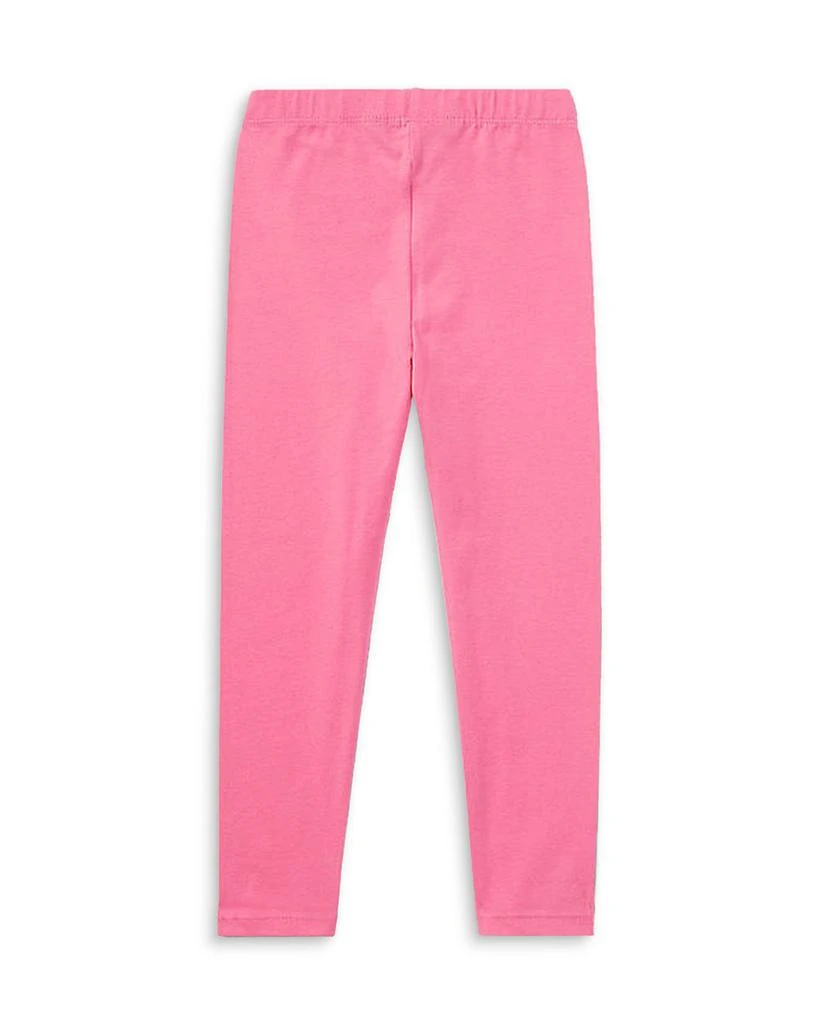 商品Ralph Lauren|小童Girls' Stretch Cotton Leggings - Little Kid,价格¥265,第2张图片详细描述