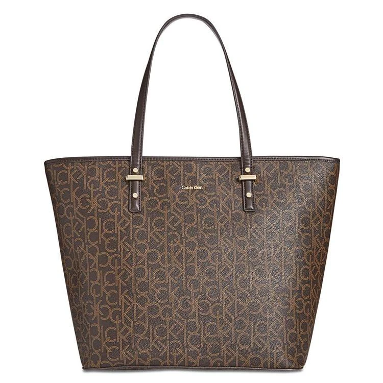 商品Calvin Klein|Matilda Signature Extra-Large Tote,价格¥663,第1张图片