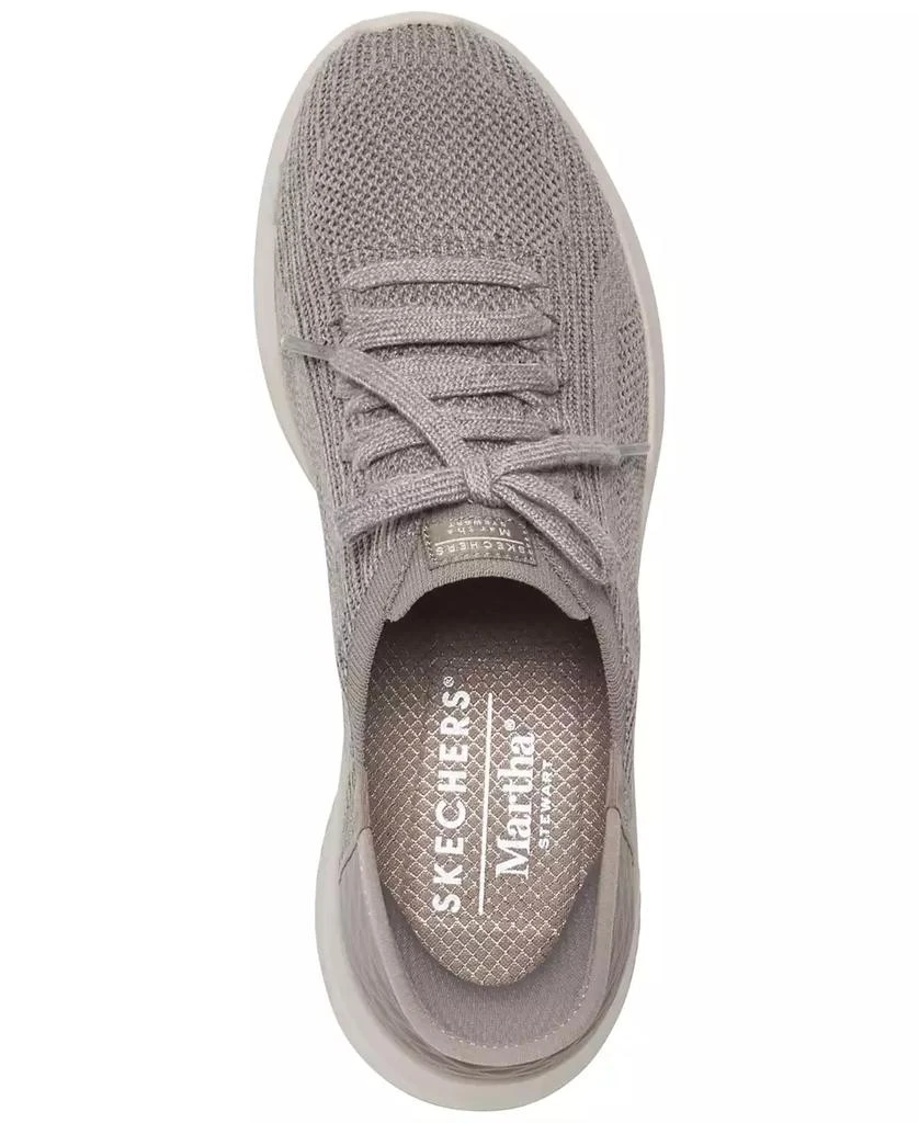 商品SKECHERS|Women's Martha Stewart Slip-Ins Ultra Flex 3.0 Day Light Slip-On Casual Sneakers from Finish Line,价格¥374,第4张图片详细描述