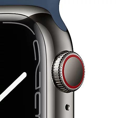 商品Apple|Apple Watch Series 7 Stainless Steel 41mm GPS + Cellular (Choose Color),价格¥4936,第5张图片详细描述