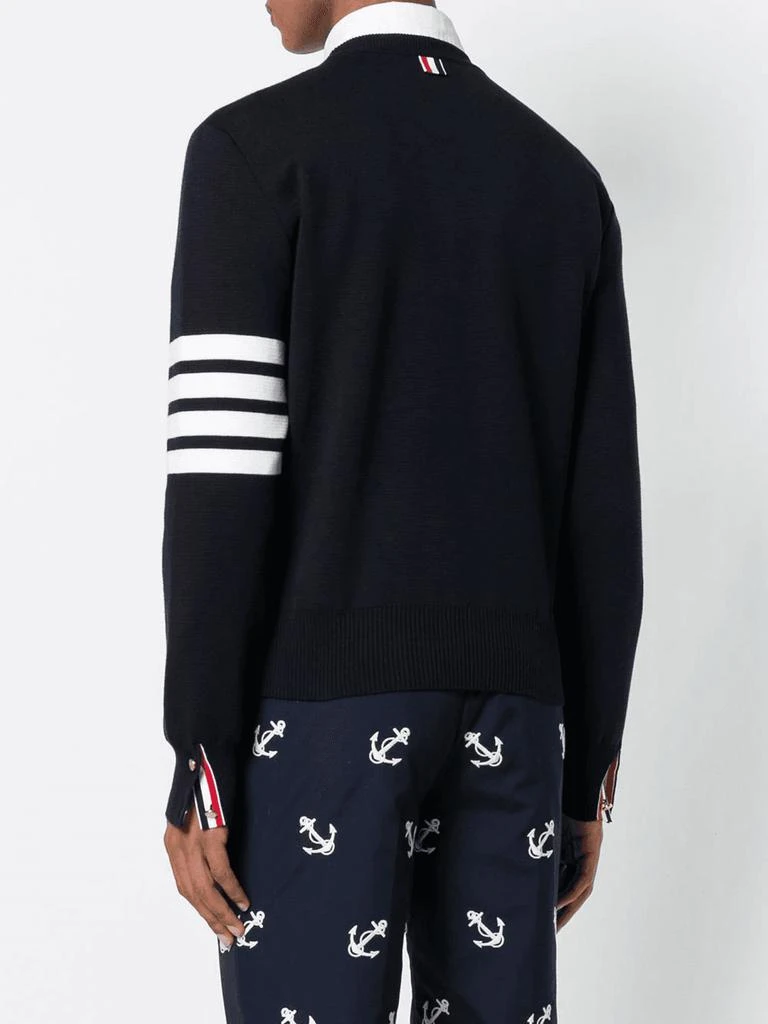 商品Thom Browne|THOM BROWNE 4-Bar Milano Stitch Pullover,价格¥7044,第4张图片详细描述