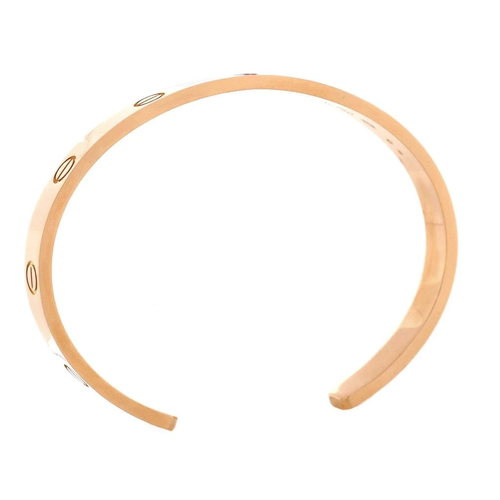 商品[二手商品] Cartier|Love Cuff Bracelet 18K Rose Gold with Pink Sapphire,价格¥34928,第3张图片详细描述