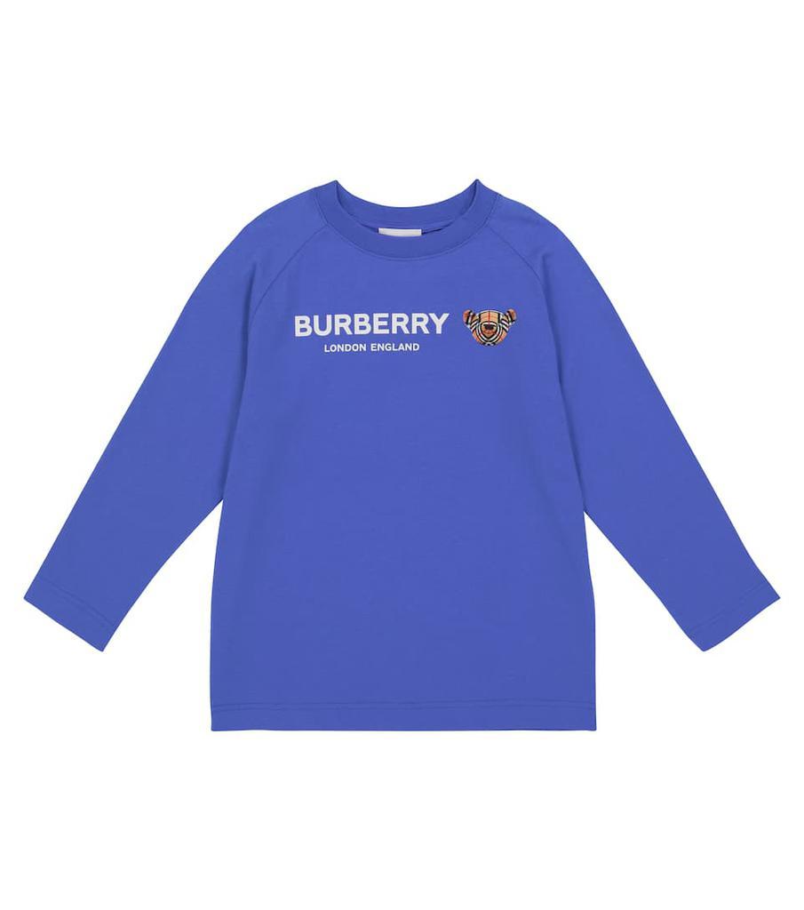 商品Burberry|棉质小熊长袖T恤,价格¥1457,第1张图片