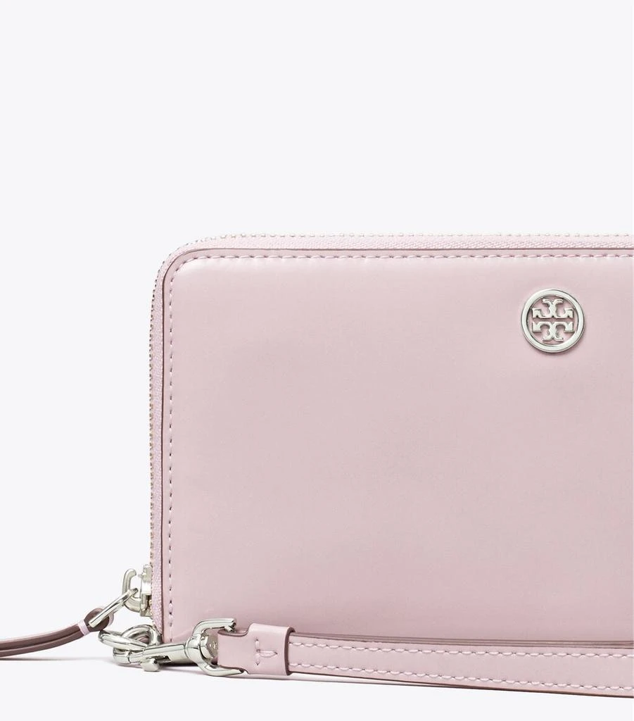 商品Tory Burch|Robinson Spazzolato Zip Continental Wallet,价格¥1654,第3张图片详细描述