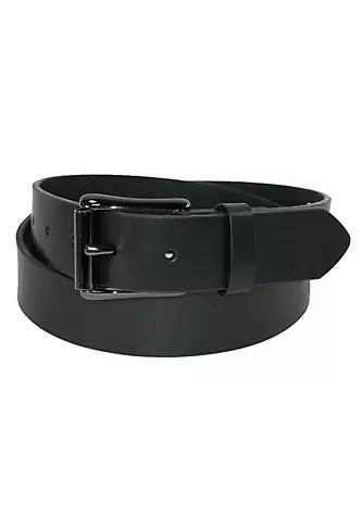 商品DICKIES|Mens Cut Edge Bridle Belt With Dark Gunmetal Roller Buckle,价格¥186,第1张图片