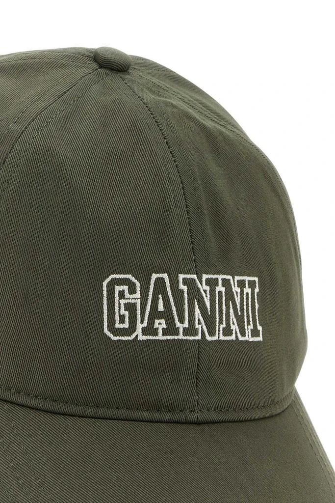 商品Ganni|Ganni Logo-Embroidered Curved Peak Baseball Cap,价格¥613,第4张图片详细描述