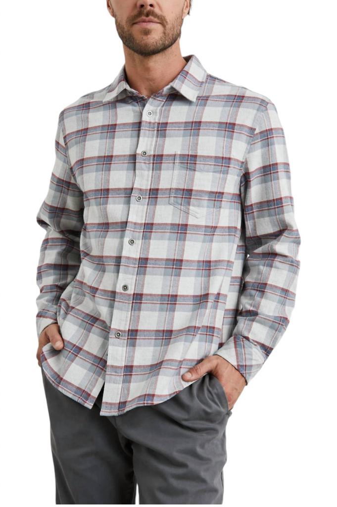 Forest Long Sleeved Shirt In Moab Sky Melange image 2