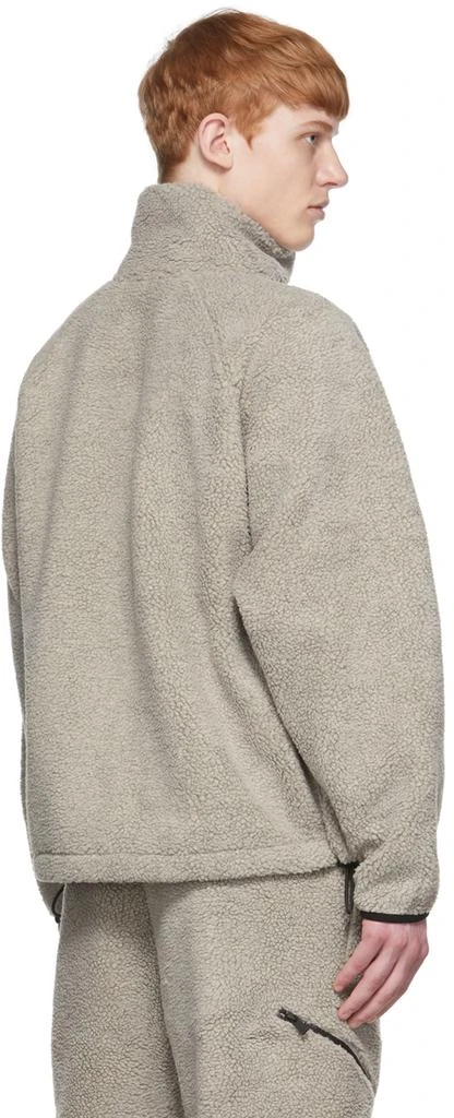商品Essentials|灰色涤纶夹克,价格¥916,第3张图片详细描述