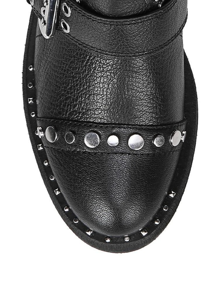 商品Sam Edelman|Drea Studded Leather Ankle Boots,价格¥862,第4张图片详细描述