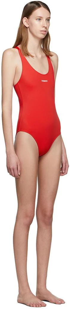 商品Vetements|Red Logo Baywatch One-Piece Swimsuit,价格¥2097,第2张图片详细描述