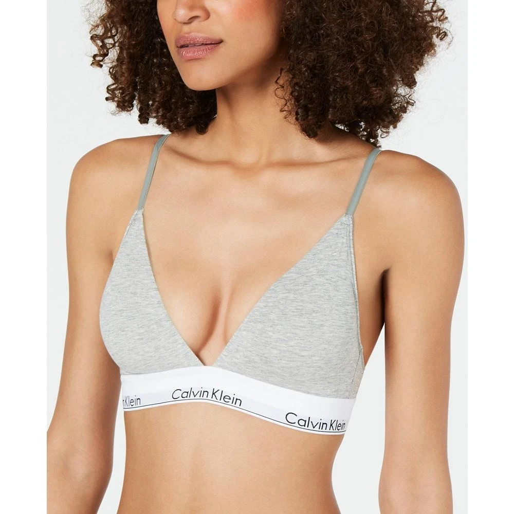 Calvin Klein Modern Cotton Lightly Lined Triangle Bralette QF5650 1