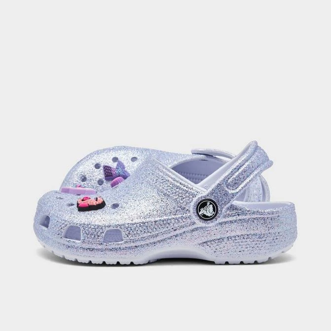 商品Crocs|Girls' Little Kids' Crocs Classic Glitter Sea Friends Clog Shoes,价格¥339,第1张图片