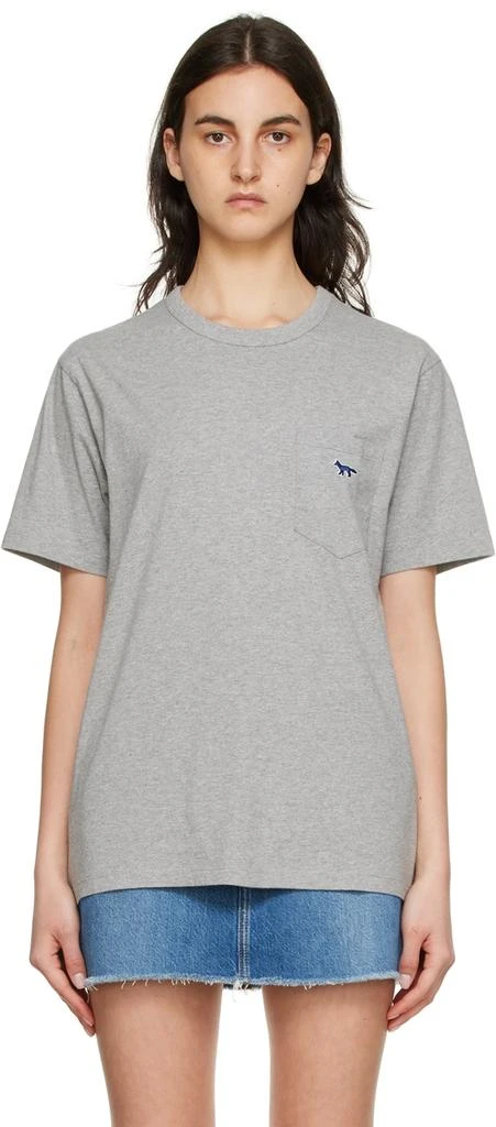 商品Maison Kitsune|Gray Fox T-Shirt,价格¥341,第1张图片