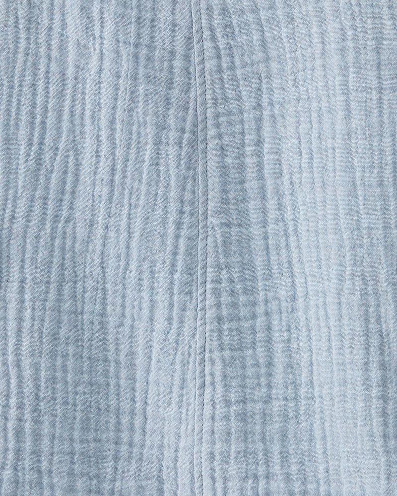 商品littleplanet|Organic Cotton Gauze Shortall,价格¥171,第4张图片详细描述