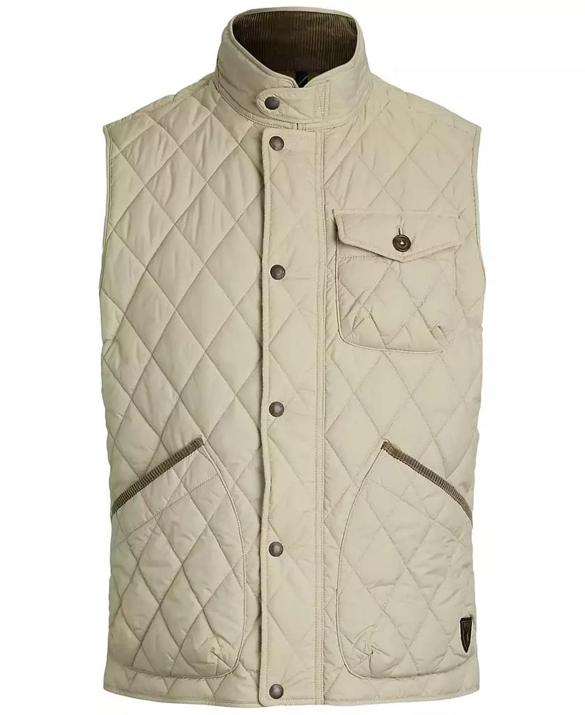 商品Ralph Lauren|Men's The Beaton Quilted Utility Vest,价格¥1107,第5张图片详细描述