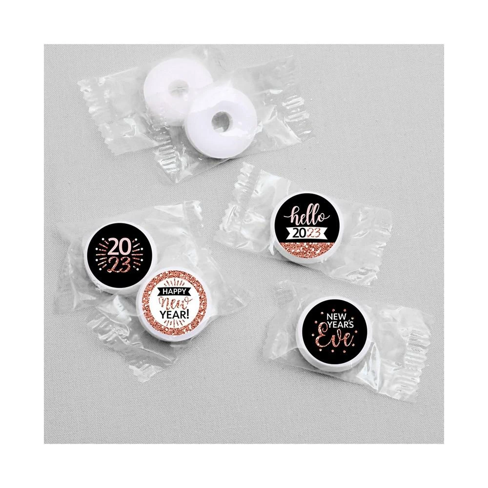 商品Big Dot of Happiness|Rose Gold Happy New Year - 2023 Round Candy Sticker Favors (1 sheet of 108),价格¥82,第2张图片详细描述