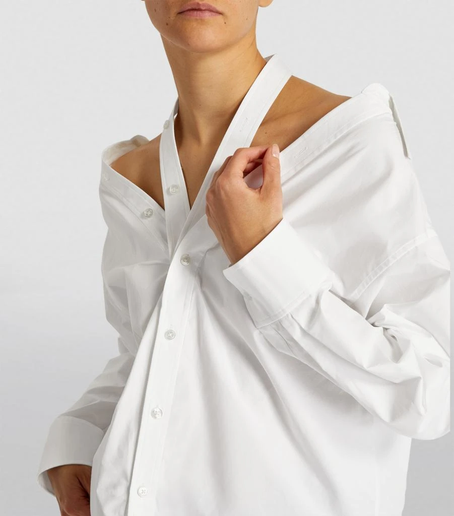 Cotton Cold-Shoulder Shirt 商品