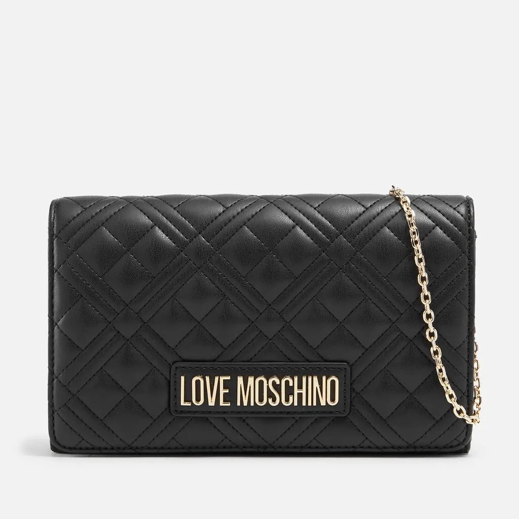 商品Love Moschino|Love Moschino Classic Quilted Faux Leather Cross Body Bag,价格¥727,第1张图片