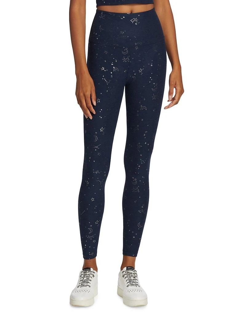 商品Beyond yoga|Foiled Spacedye Leggings,价格¥374,第3张图片详细描述