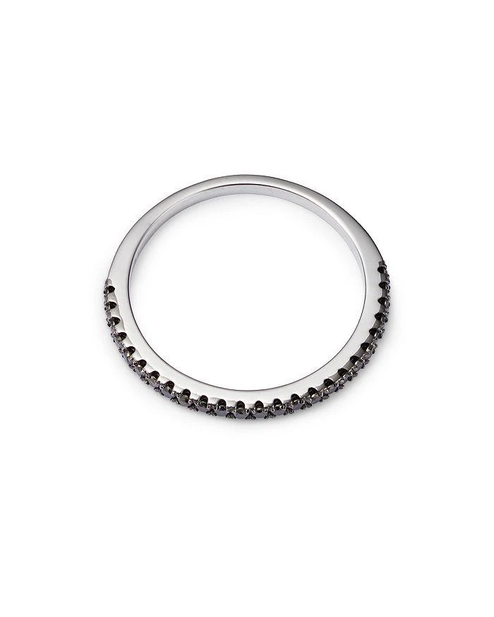 商品Bloomingdale's|Black Diamond Band in 14K White Gold, 0.20 ct. t.w.,价格¥3359,第3张图片详细描述