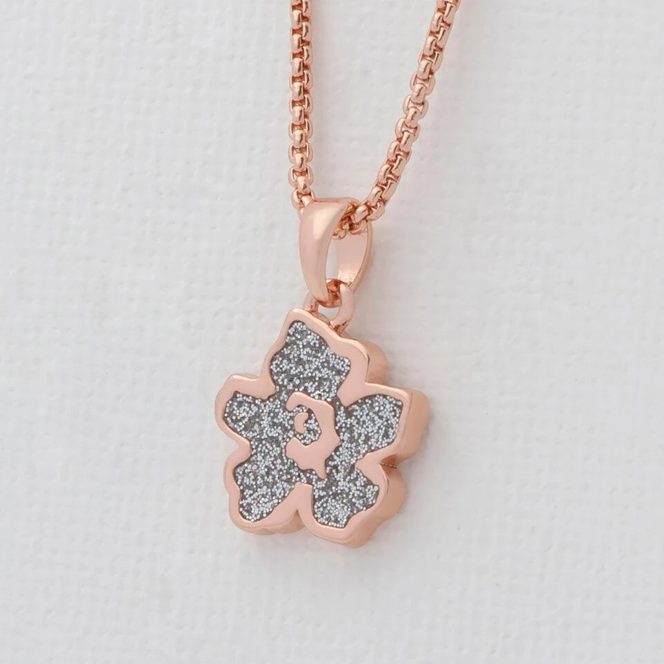 商品Ted Baker London|Ted Baker Lilea Rose Gold-Tone and Glittered Enamel Necklace,价格¥163,第4张图片详细描述