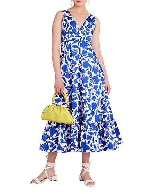 商品Kate Spade|Zig Zag Floral Maxi Dress,价格¥1182,第2张图片详细描述