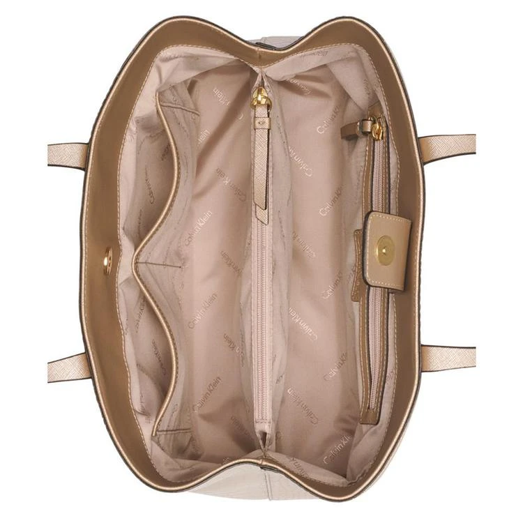 商品Calvin Klein|Maggie Leather 托特包,价格¥880,第3张图片详细描述