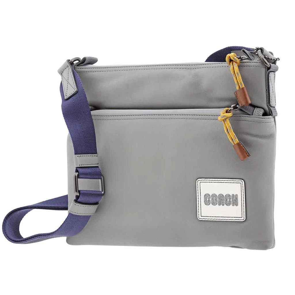 商品Coach|Men's Pacer Crossbody Bag in Black Copper/Heather Grey,价格¥1738,第3张图片详细描述