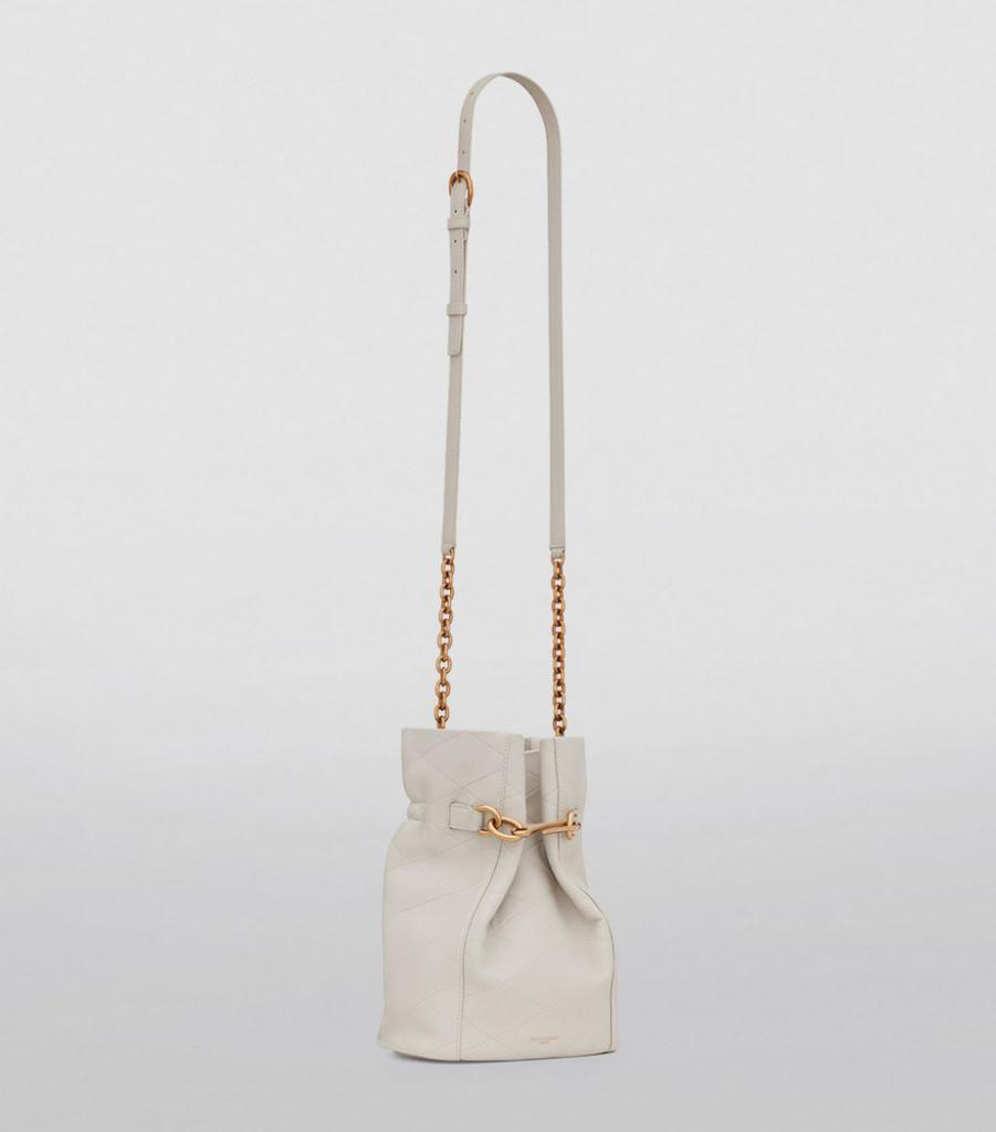 商品Yves Saint Laurent|Le Maillon Leather Bucket Bag,价格¥13548,第4张图片详细描述