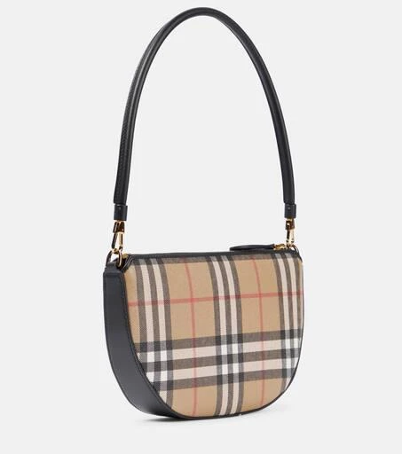 商品Burberry|Olympia Pouch checked shoulder bag,价格¥6712,第4张图片详细描述