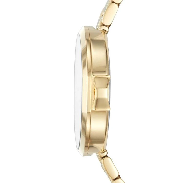 商品Kate Spade|Women's Park Row Gold-Tone Stainless Steel Bracelet Watch 34mm KSW1266,价格¥1683,第2张图片详细描述