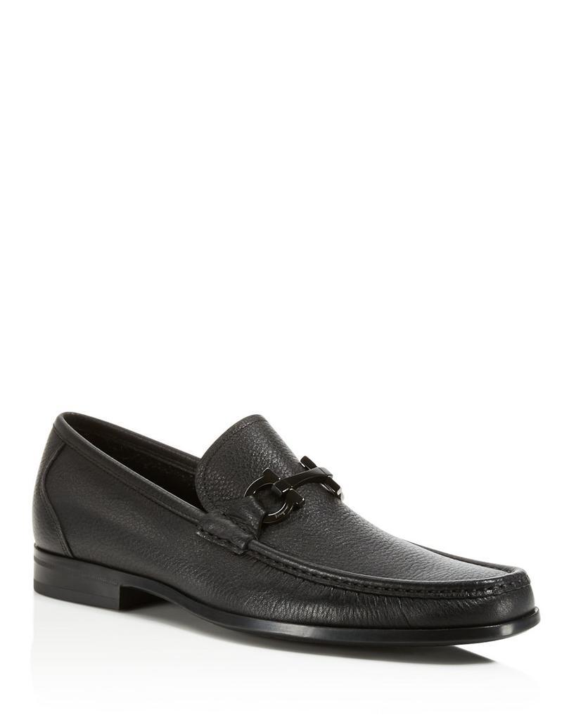 商品Salvatore Ferragamo|Men's Grandioso Double Gancini Bit Leather Slip On Loafers,价格¥6042,第3张图片详细描述