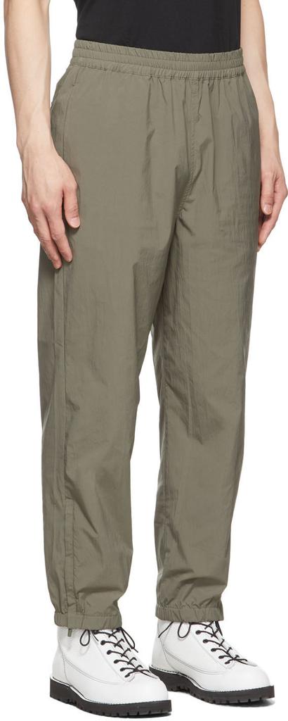 Khaki Polyester Lounge Pants商品第2张图片规格展示