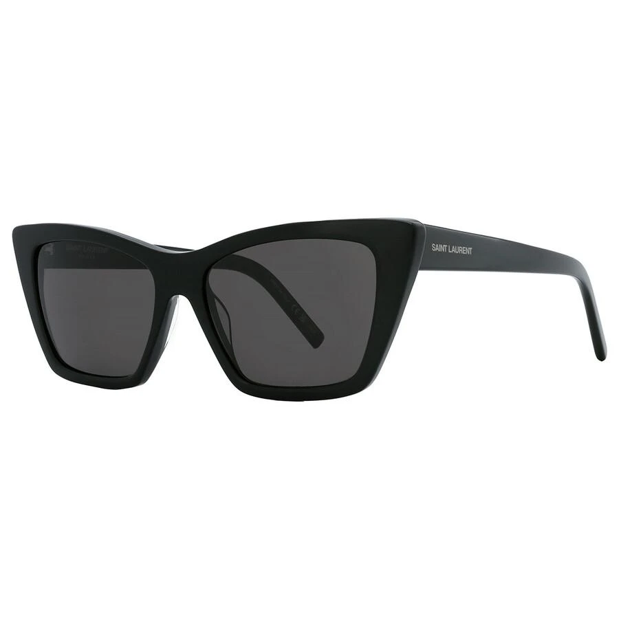 商品Yves Saint Laurent|Grey Cat Eye Ladies Sunglasses SL 276 MICA 032 55,价格¥1829,第3张图片详细描述