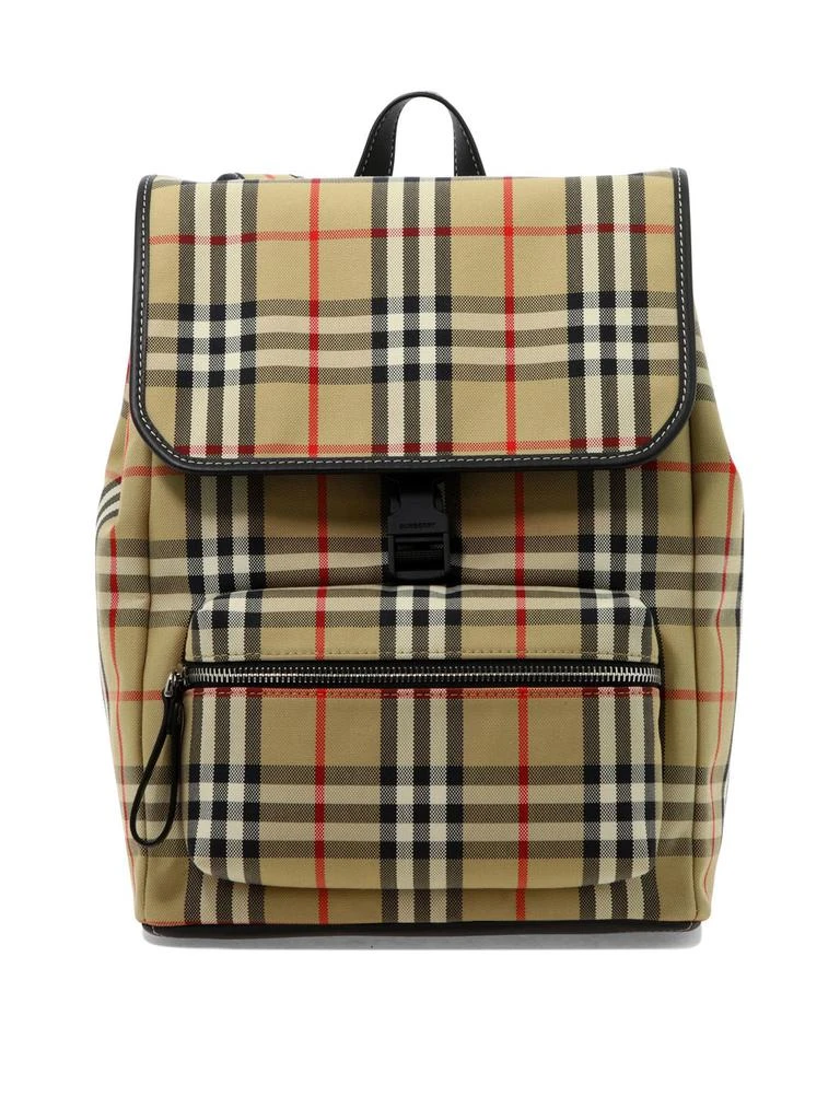 商品Burberry|Burberry Kids Vintage Checked Backpack,价格¥4562,第1张图片