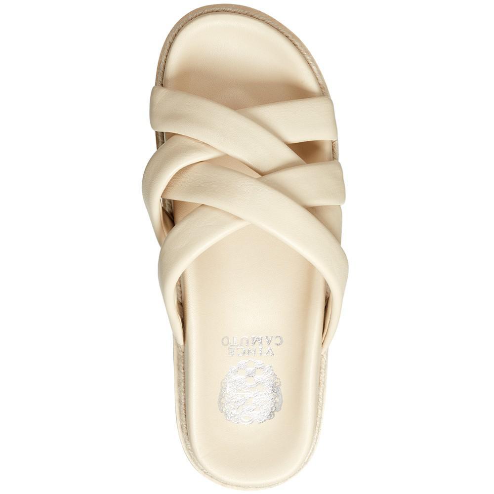 商品Vince Camuto|Women's Chavelle Crisscross Rubber Slide Sandals,价格¥728,第6张图片详细描述